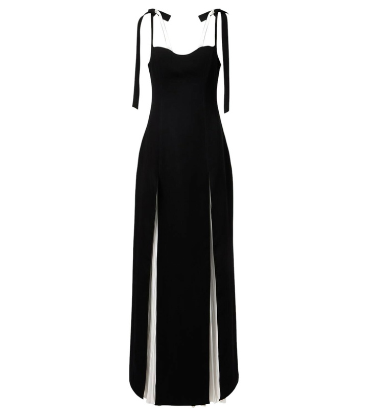 Photo: Marmar Halim Silk-blend crêpe gown