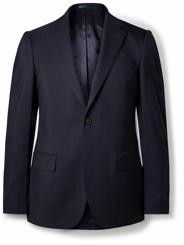 Photo: Mr P. - Wool Blazer - Blue