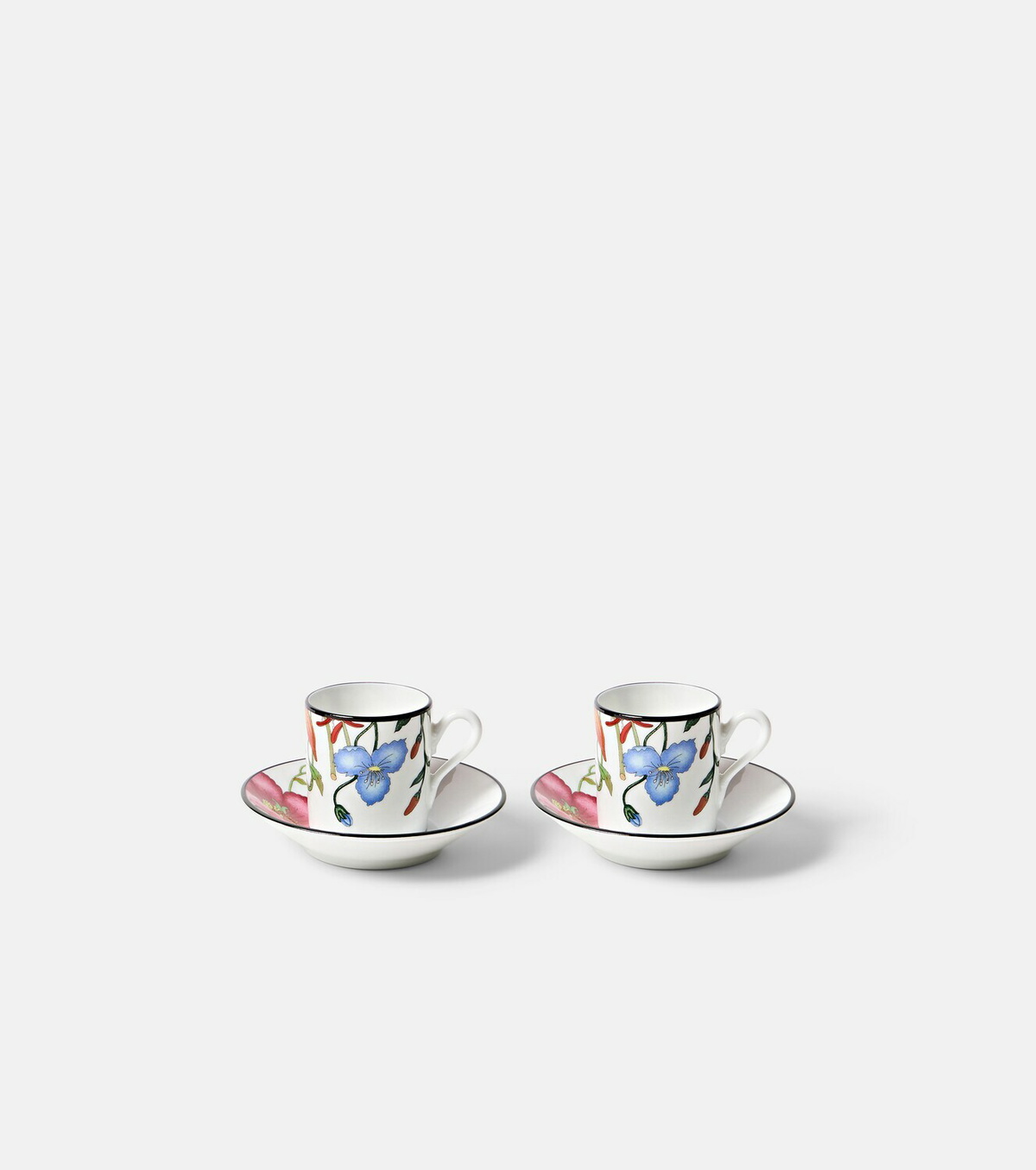 Gucci Gucci Flora set of 2 espresso cups and saucers