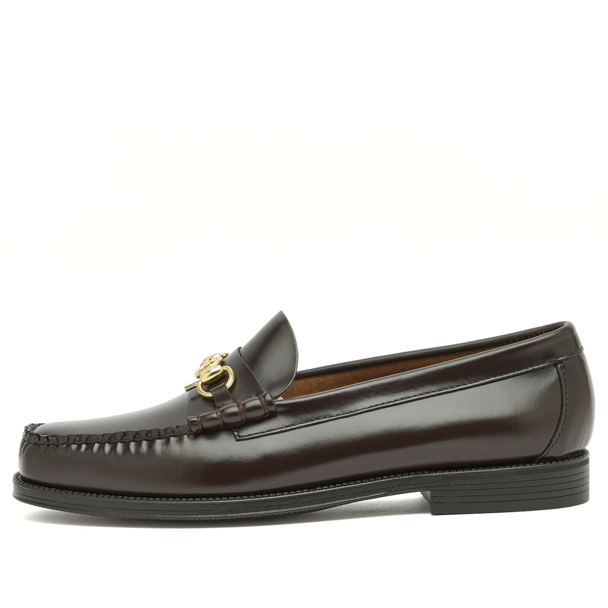 Bass Weejuns Men's x POP Traders Lincoln Easy Weejun Loafer in Chocolate Leather