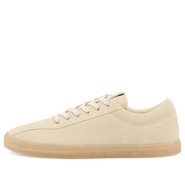 Photo: Stepney Workers Club Men's Surma Suede Sneaker in Oat