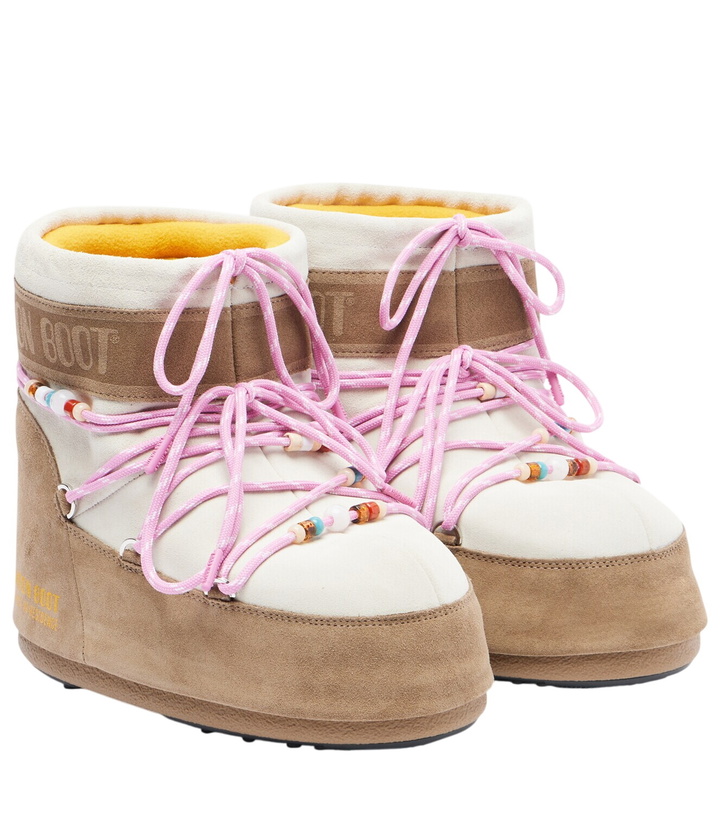 Photo: Moon Boot x Guest in Residence Icon Low snow boots