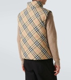 Burberry Burberry Check down vest