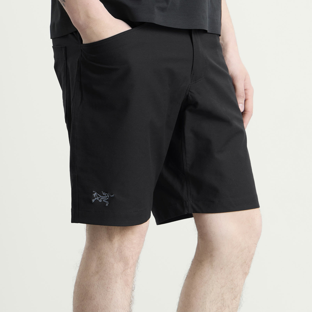 Arc'teryx Men's Kragg Cotton 9" Shorts in Black