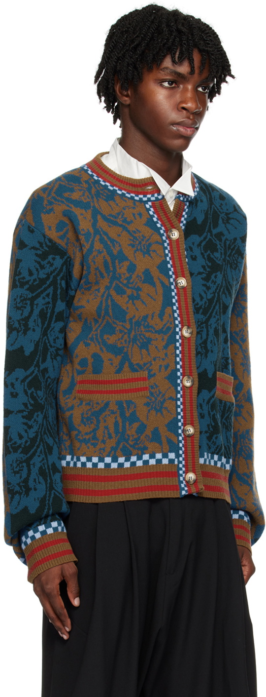 Henrik Vibskov Blue Greenhouse Cardigan