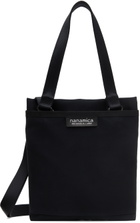 nanamica Black Water-Repellent Messenger Bag