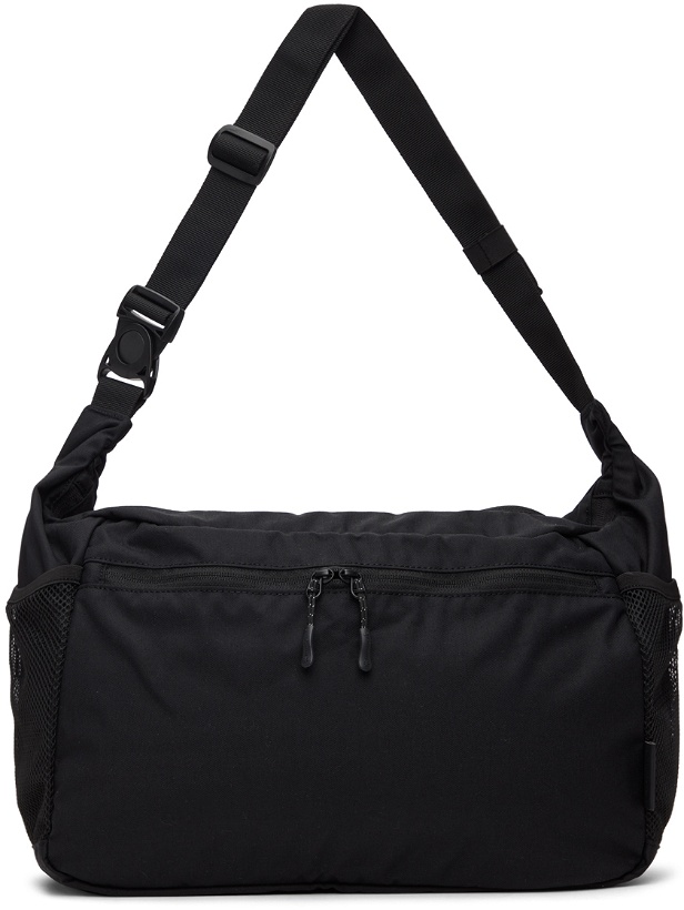Photo: Snow Peak Black Nylon 10L Shoulder Bag
