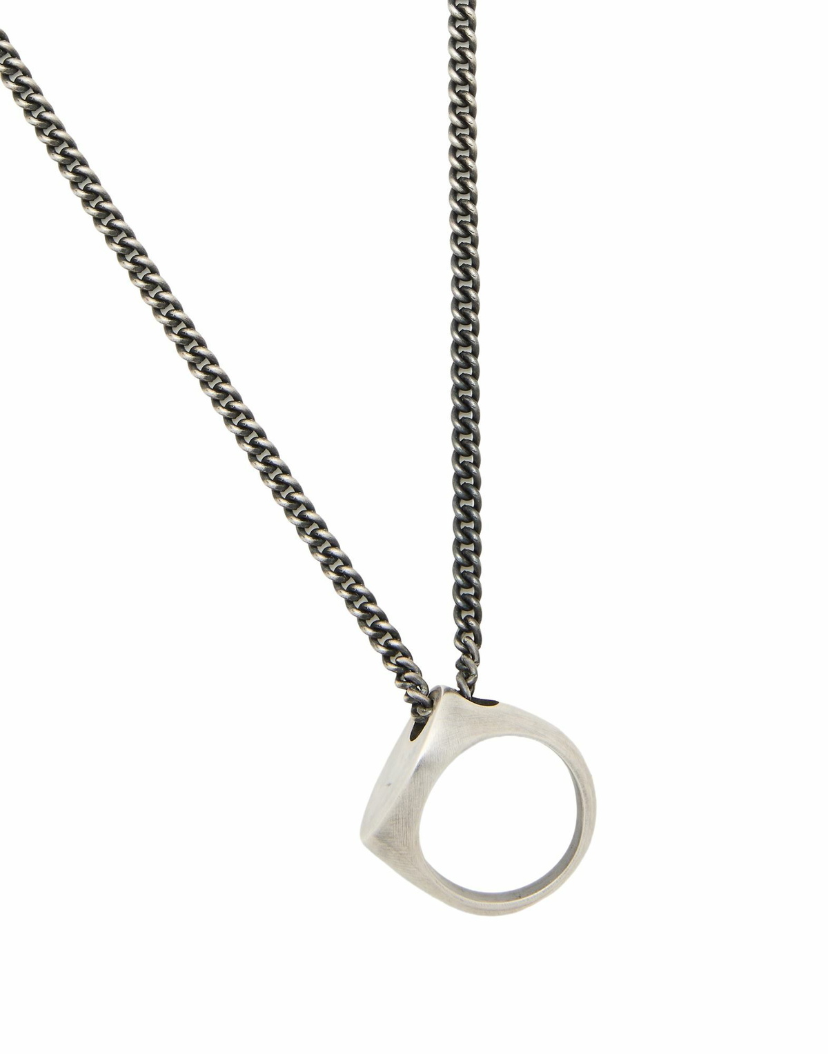 Mm6 Maison Margiela Womens Necklace in Silver