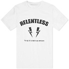 Neil Barrett Men's Relentless Sportsbolts T-Shirt in Black/Off White