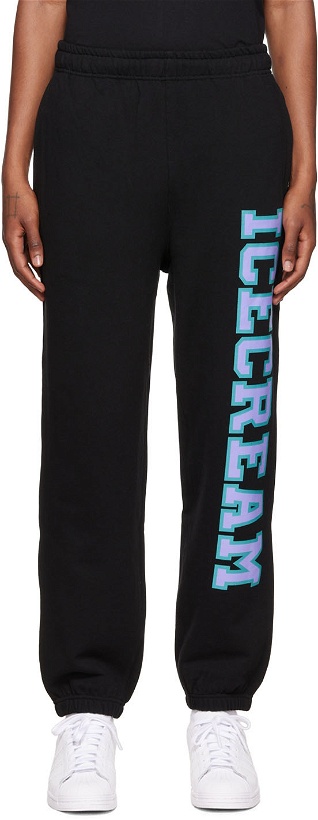 Photo: ICECREAM Black College Lounge Pants
