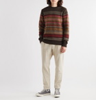 Universal Works - Fair Isle Wool-Blend Sweater - Brown