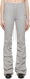 OPEN YY Gray Draped Sweatpants