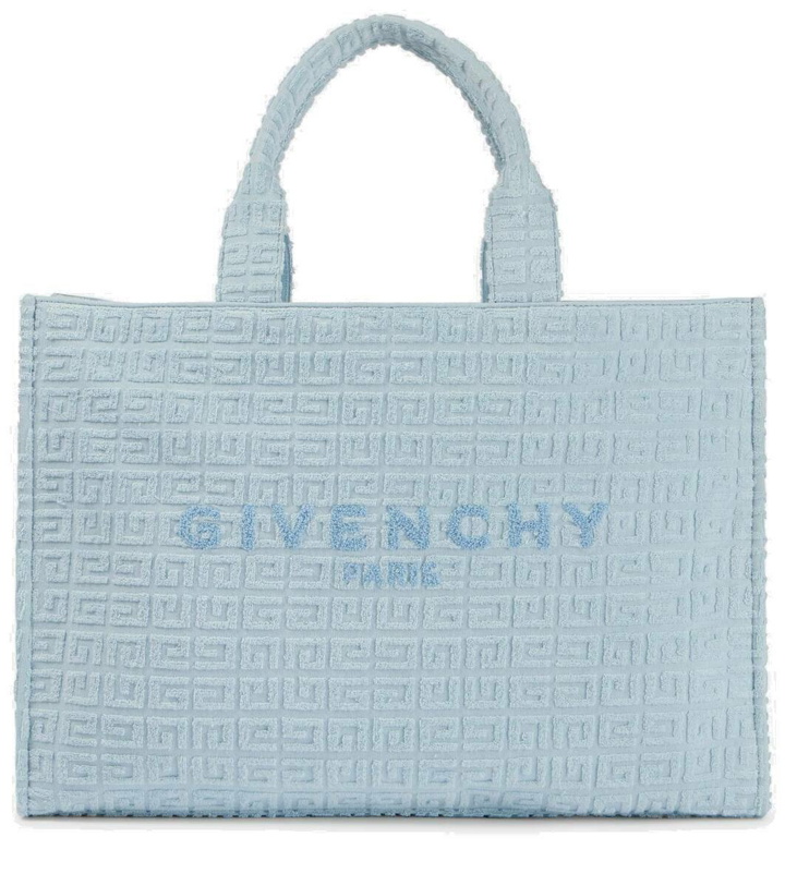 Photo: Givenchy Plage G-Tote Medium 4G terry tote bag