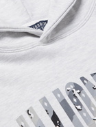 Billionaire Boys Club - Logo-Print Cotton-Jersey Hoodie - Gray