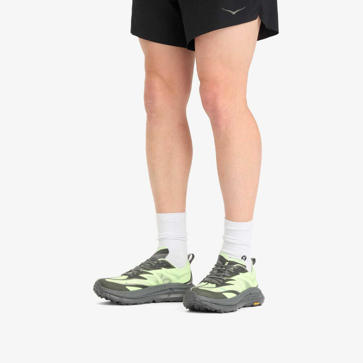 HOKA ONE ONE U Mafate Speed 4 Lite Sneaker in Luna Moth/Cosmic Grey