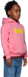 OOOF SSENSE Exclusive Kids Pink Puff Logo Hoodie