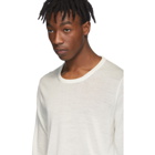 Maison Margiela White Wool Sweater