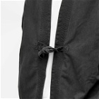 Maharishi Men's Hemp Embroded Hanten Shirt in Black