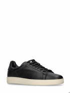 TOM FORD - Grain Leather Low Top Sneakers