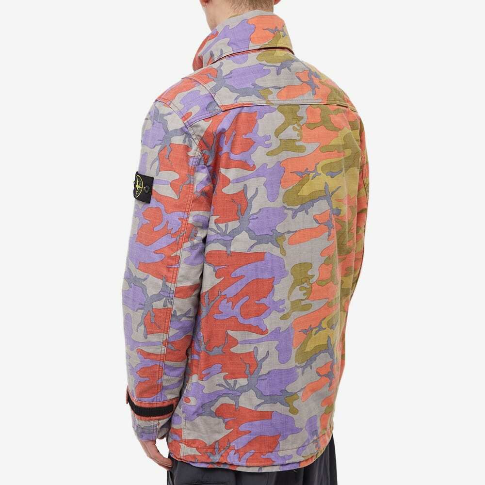 Stone island clearance red camo jacket