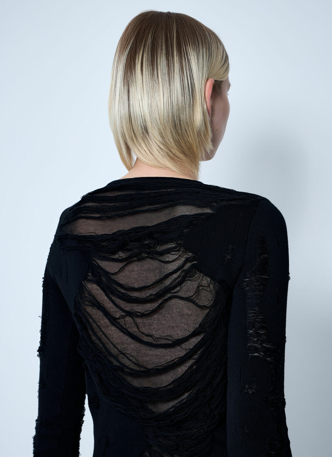 MM6 Maison Margiela Distressed Sweater
