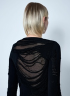 MM6 Maison Margiela Distressed Sweater