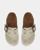 Steve Madden Prim Flats in Taupe Fabric