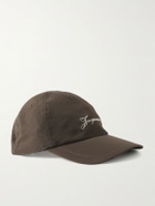 Jacquemus - Baluchon Logo-Embroidered Shell Baseball Cap - Brown