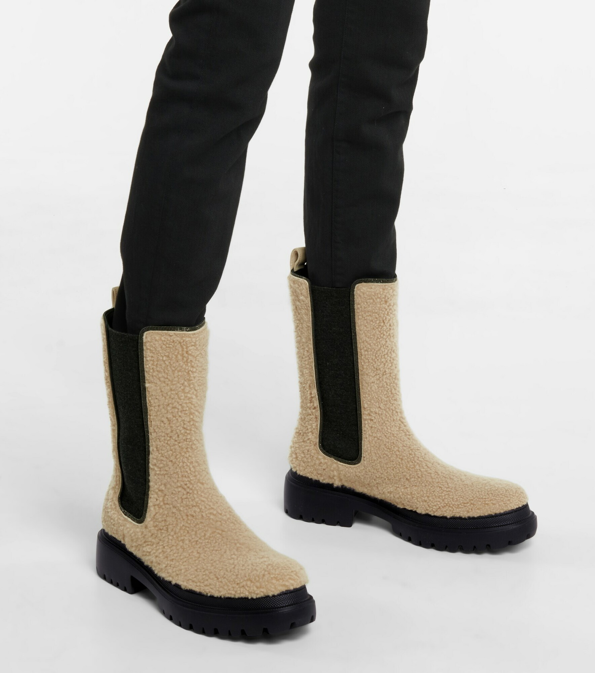 brunello cucinelli chelsea boots