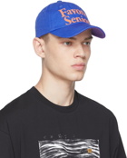 Acne Studios Blue Varsity Baseball Cap