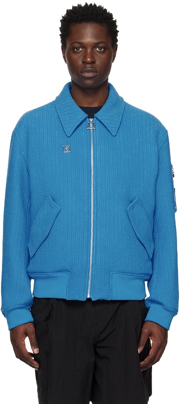 Photo: Wooyoungmi Blue Insulated Jacket