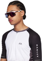 Oakley White BXTR Sunglasses