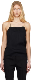 Ann Demeulemeester Black Heda Open Back Top