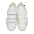 Saint Laurent White Court Classic Sneakers