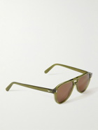 Mr P. - Killick Aviator-Style Acetate Sunglasses
