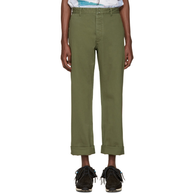 Visvim Green Pastoral Trousers Visvim