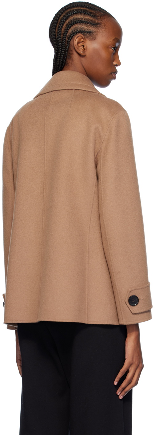 ☆’S Max Mara☆直営店買付☆上品Double Face Short Coat/CLOE Max Mara Cloe Wool Double-Breasted Jacket, Brand Size 42