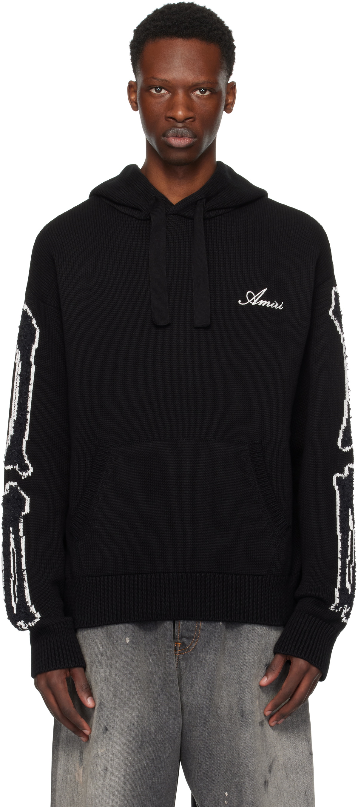 AMIRI Black Bones Hoodie Amiri