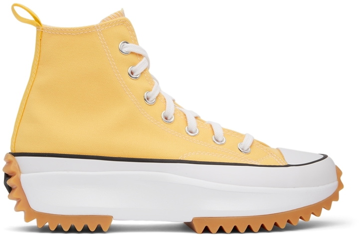 Photo: Converse Yellow Run Star Hike Sneakers