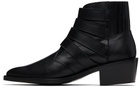 Toga Virilis Black Buckle Boots