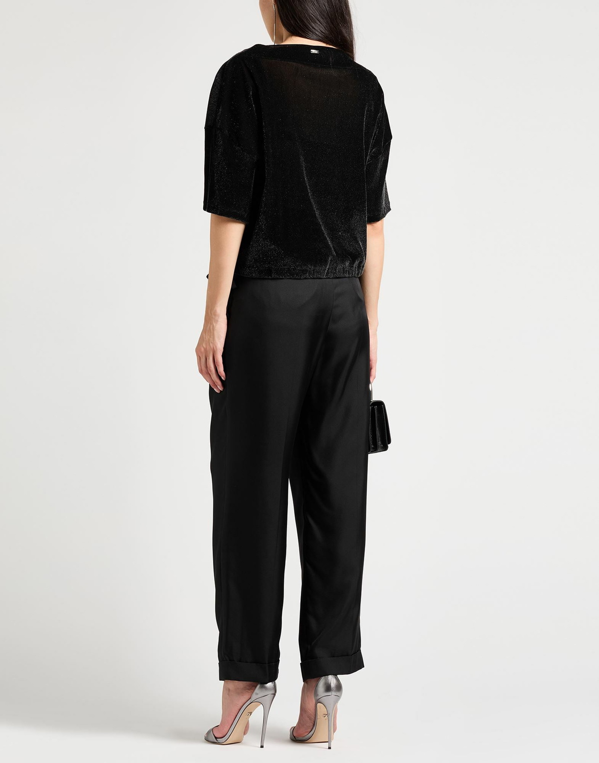 Herno Womens T-shirt Charcoal