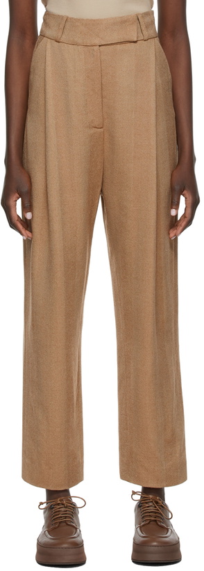 Photo: TOTEME Deep Pleat Trousers