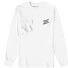 F/CE. Men's Long Sleeve Fast-Dry Utility T-Shirt in White