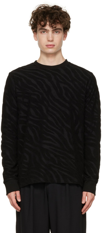 Photo: PS by Paul Smith Black Zebra Sweatshirt