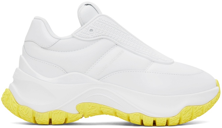 Photo: Marc Jacobs White 'The Lazy Runner' Sneakers