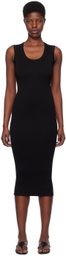 FLORE FLORE Black Joline Midi Dress