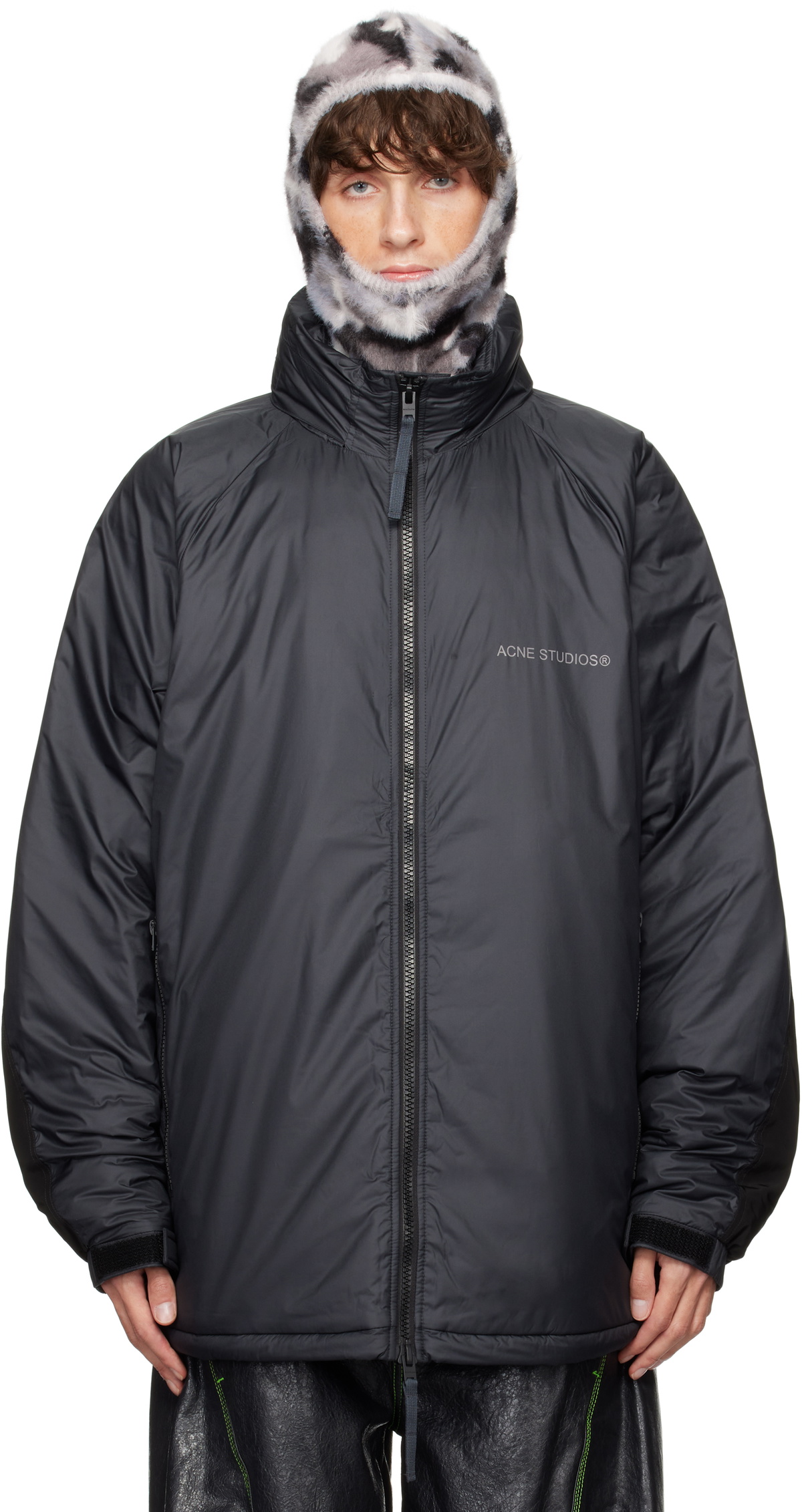 Acne Studios Black Water-Repellent Down Jacket