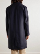 Mackintosh - Stanley Wool and Cashmere-Blend Coat - Blue