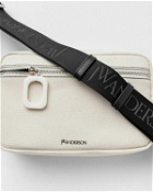 Jw Anderson Jwa Puller Camera Bag White - Mens - Messenger & Crossbody Bags