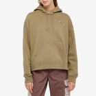 Air Jordan Men's Essential Fleece Popover Hoody in Matte Olive/White